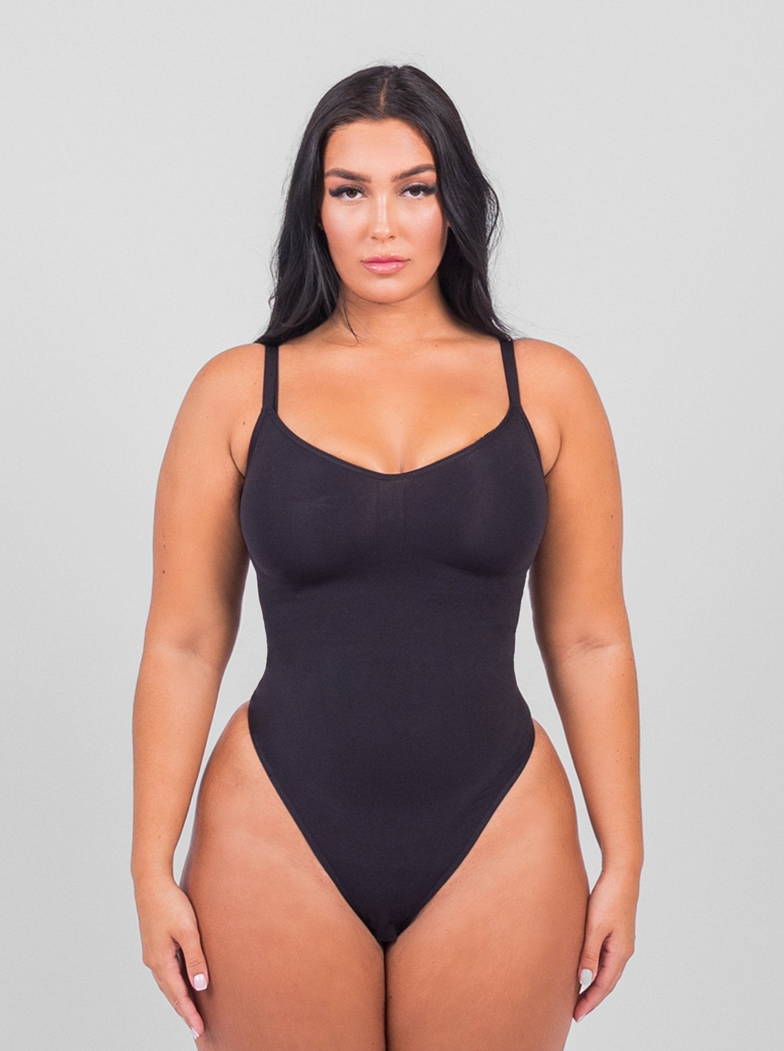 Stefanie String - Naadloze Bodysuit Met Verstelbare Schouderbandjes