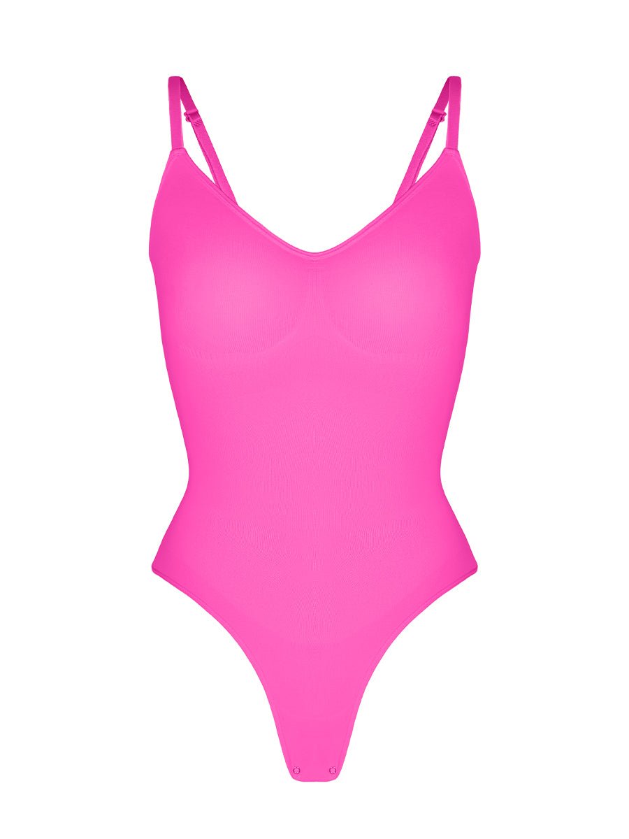 Stefanie String - Naadloze Bodysuit Met Verstelbare Schouderbandjes