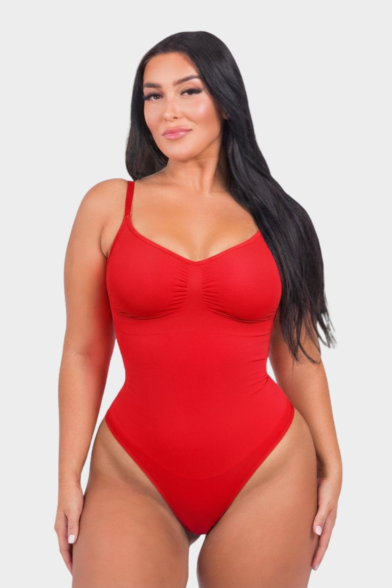 Stefanie String - Naadloze Bodysuit Met Verstelbare Schouderbandjes