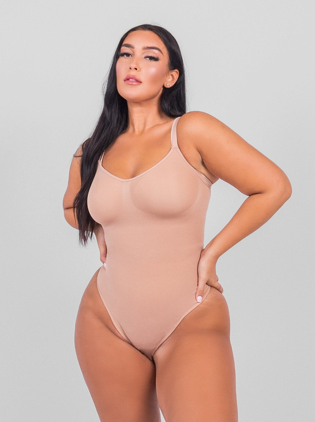 Stefanie String - Naadloze Bodysuit Met Verstelbare Schouderbandjes
