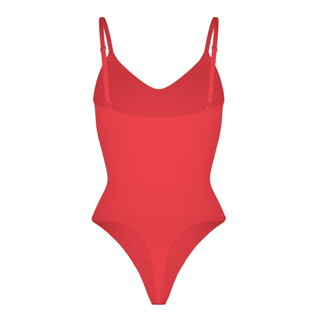 Stefanie String - Naadloze Bodysuit Met Verstelbare Schouderbandjes