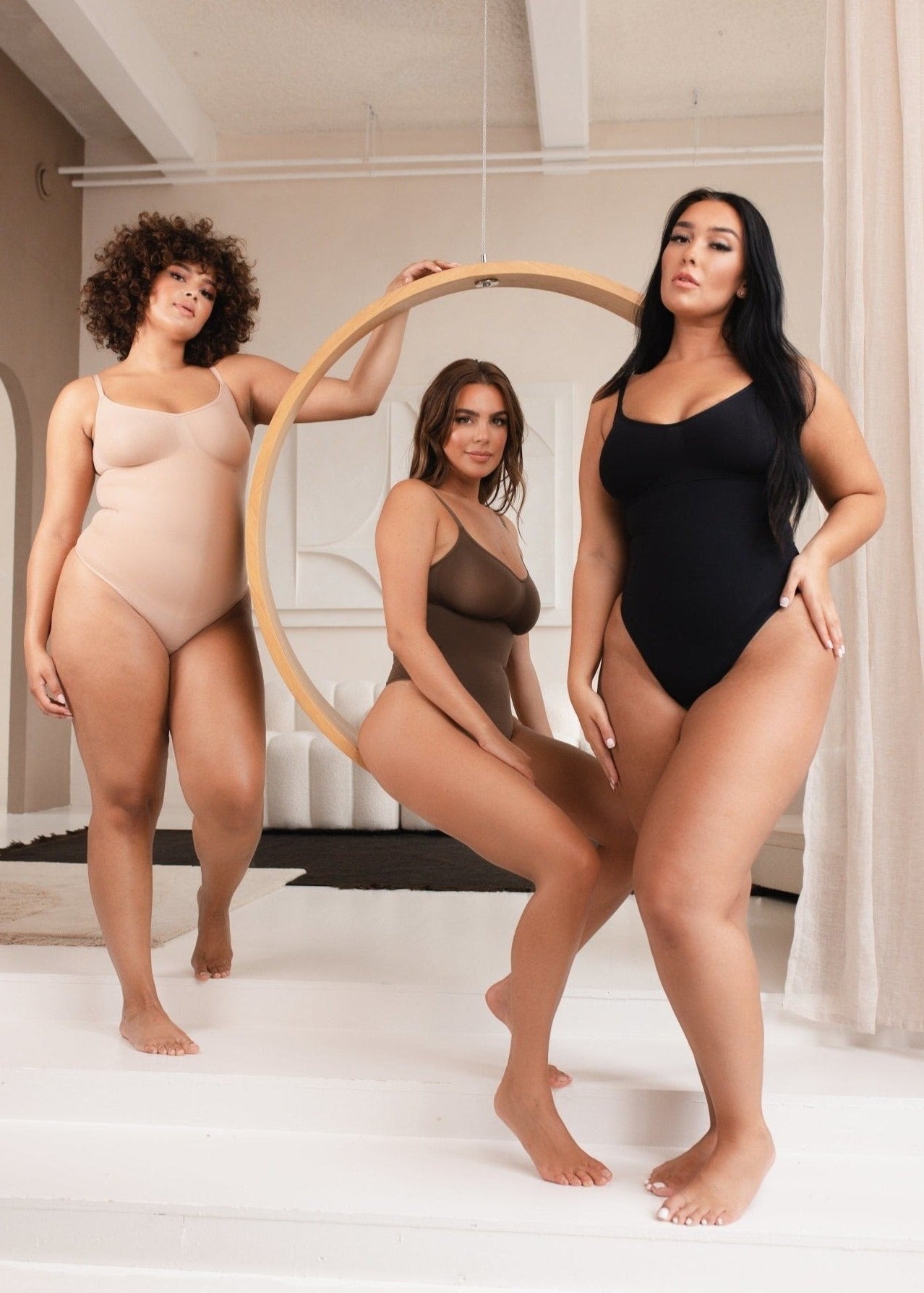 Stefanie String - Naadloze Bodysuit Met Verstelbare Schouderbandjes