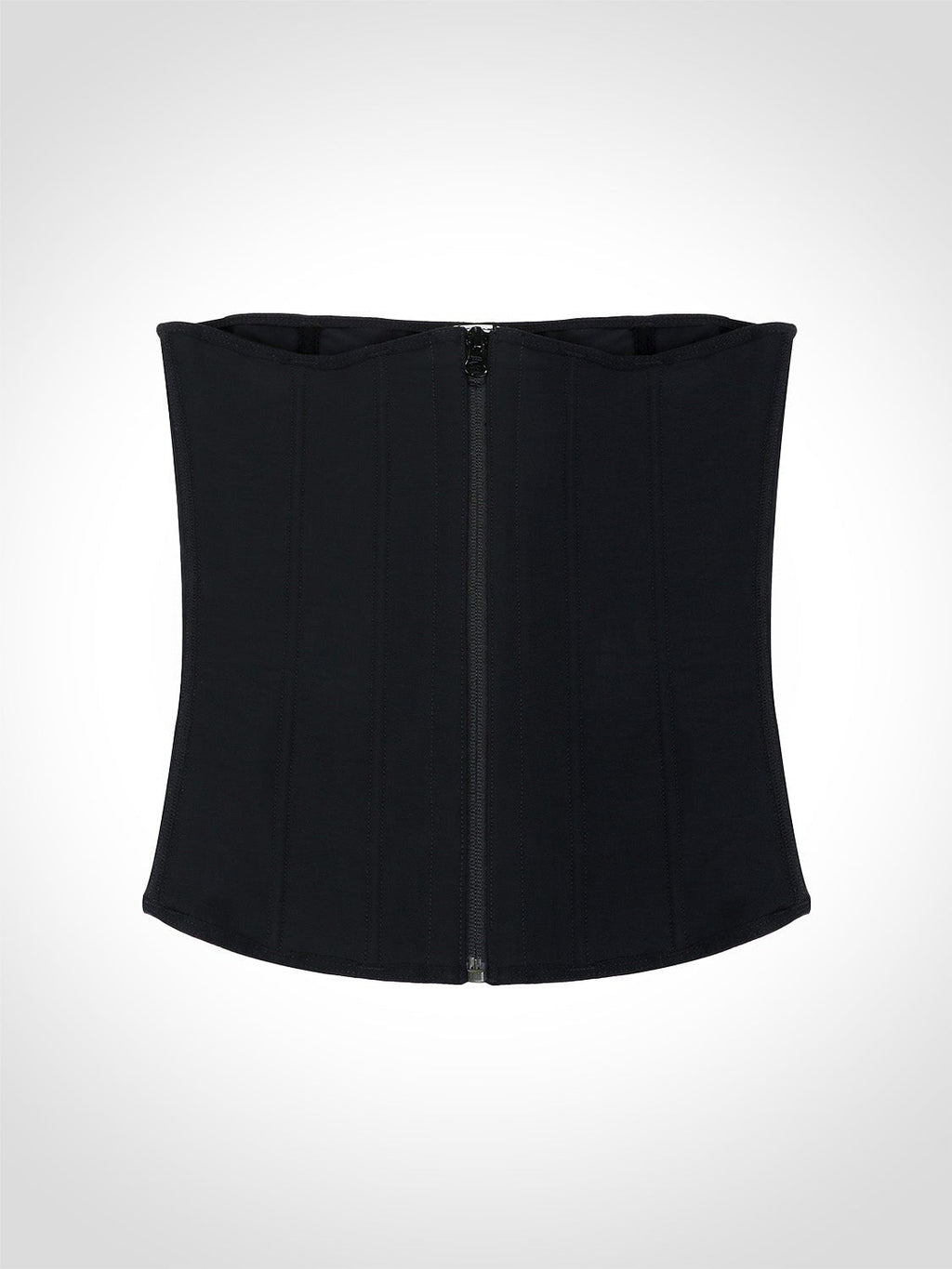 Tara - Waist Trainer Met Rits En Haakjes - 9 Stalen Baleinen