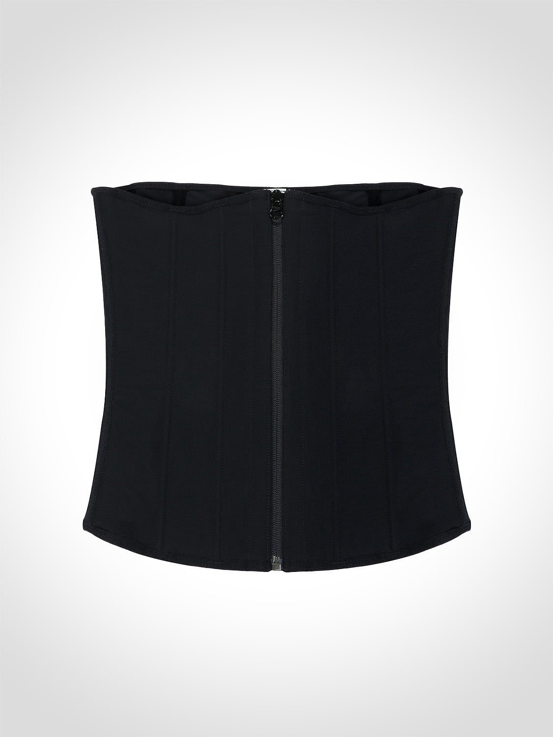 Tara - Waist Trainer Met Rits En Haakjes - 9 Stalen Baleinen