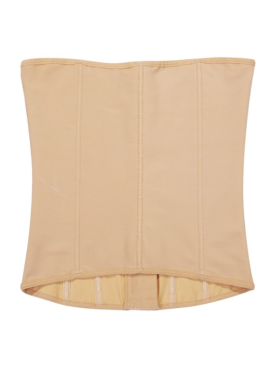 Tara - Waist Trainer Met Rits En Haakjes - 9 Stalen Baleinen