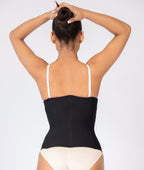 Tara - Waist Trainer Met Rits En Haakjes - 9 Stalen Baleinen