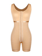 Tess - Lange Body Shapewear Met Haakjes - Naadloos