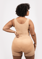 Tess - Lange Body Shapewear Met Haakjes - Naadloos