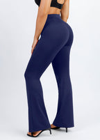 Theresa - High Waist Built-in Shaping Short Flare Broek