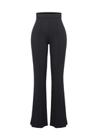 Theresa - High Waist Built-in Shaping Short Flare Broek