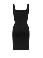 Valencia - Shaper Mini Jurk Vierkante Hals