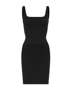 Valencia - Shaper Mini Jurk Vierkante Hals