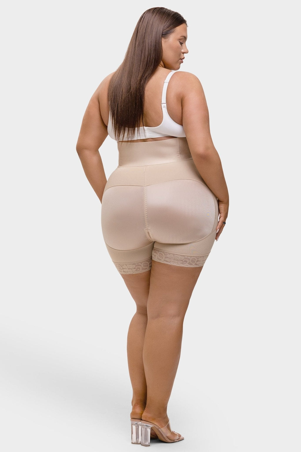 Valentina 2.0 - Hoog Getailleerd Body Shaper 3 Rijen Haakjes En Baleinen