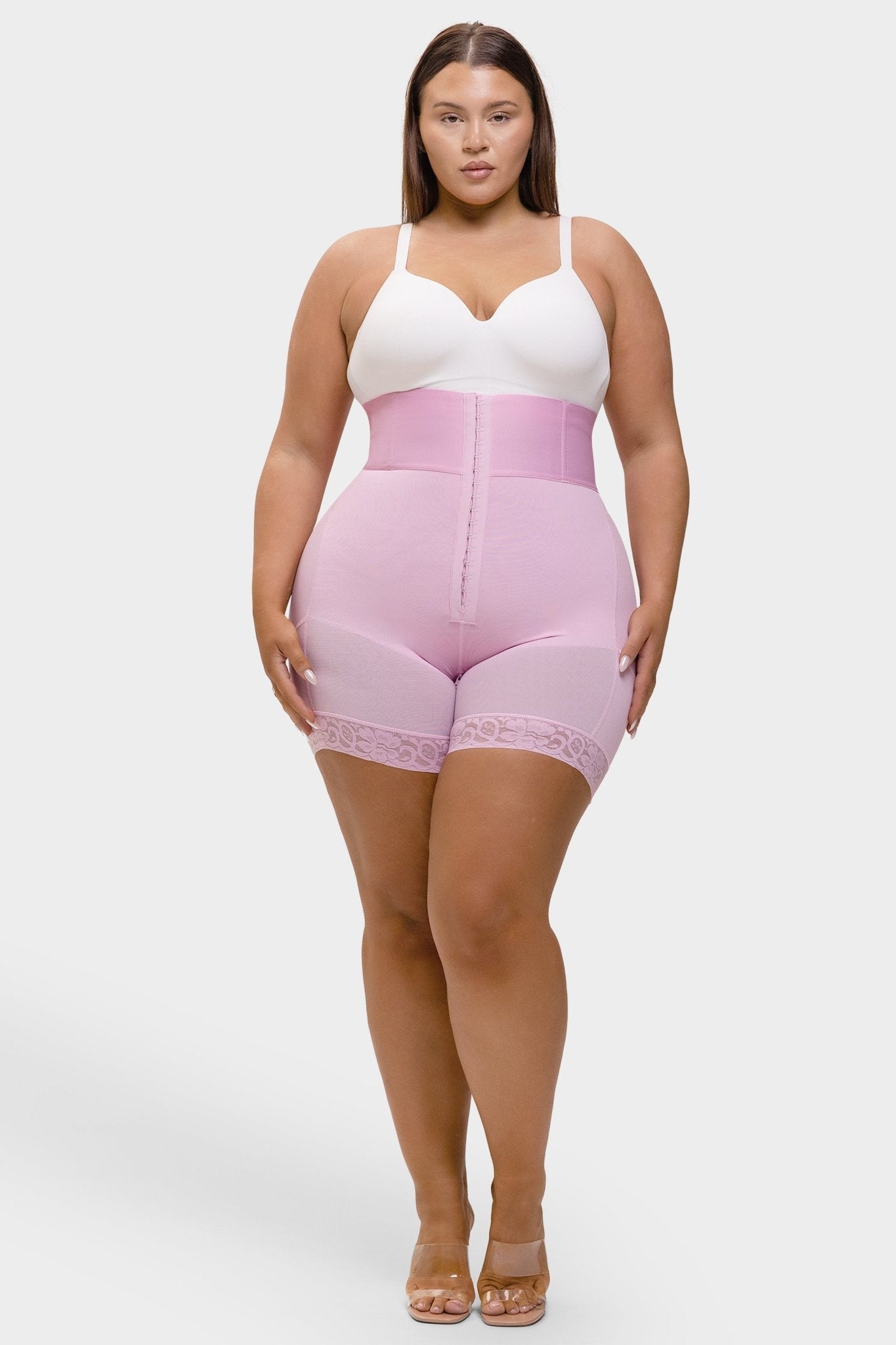 Valentina 2.0 - Hoog Getailleerd Body Shaper 3 Rijen Haakjes En Baleinen