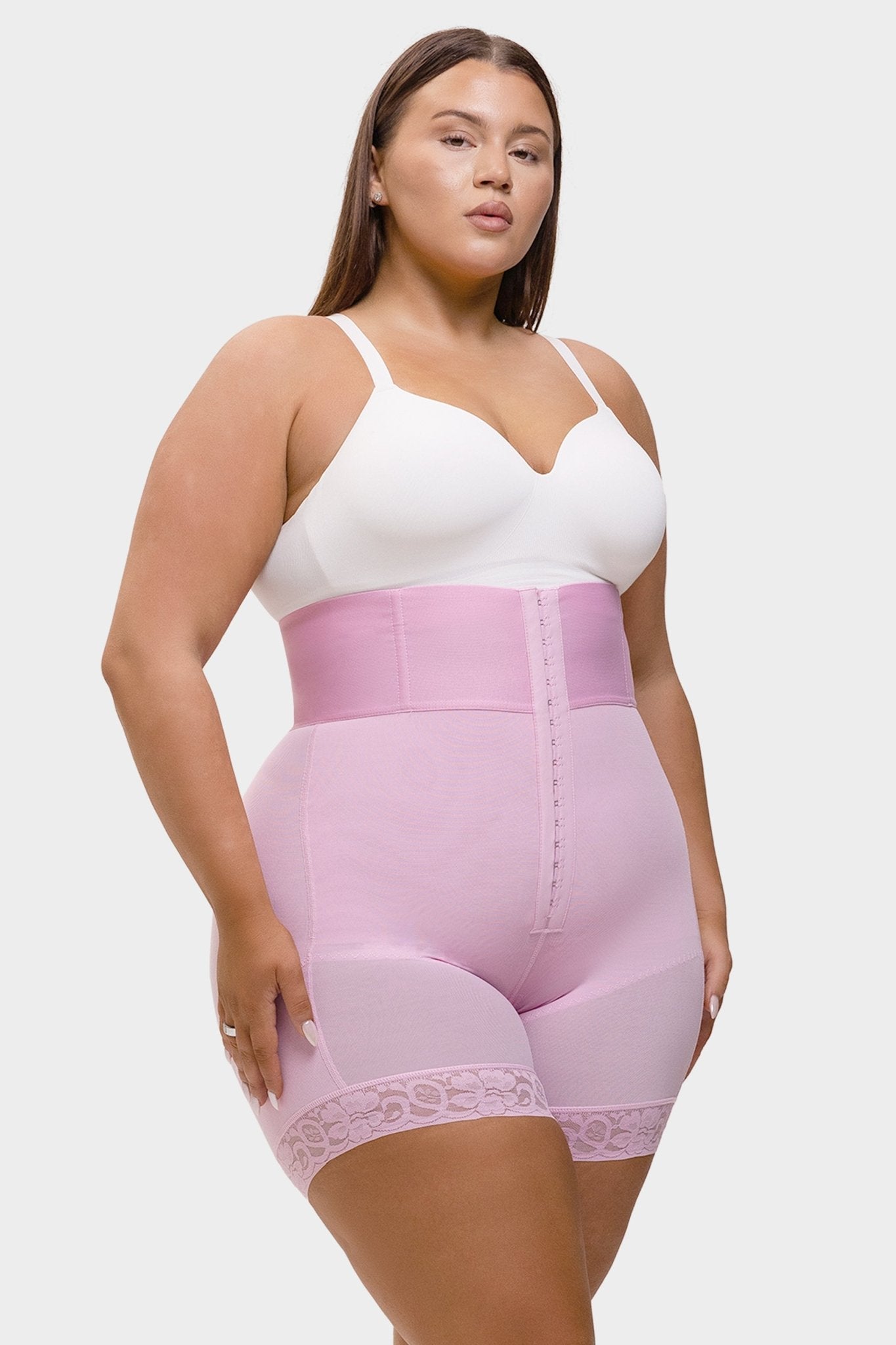 Valentina 2.0 - Hoog Getailleerd Body Shaper 3 Rijen Haakjes En Baleinen